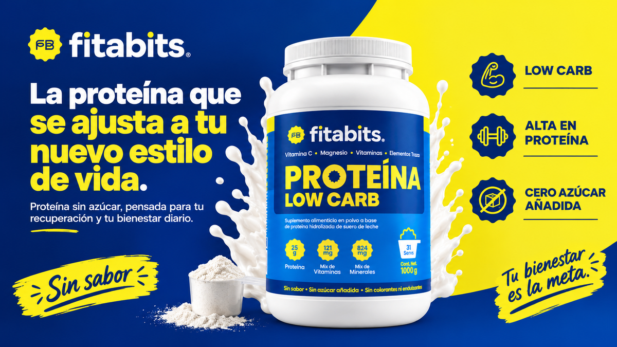 Fitabits Proteína Low Carb sabor Vainilla